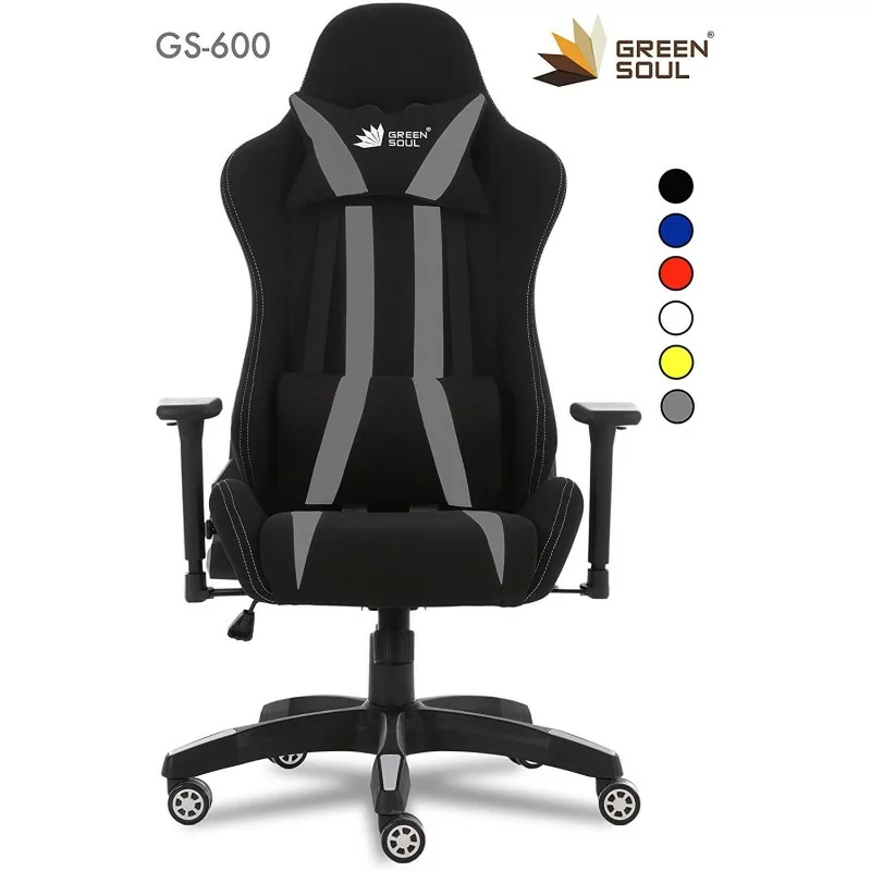 Green Soul GS-600 Beast Series Gaming Chair (Black & Grey) Green Soul GS-600 Beast Series Gaming Chair (Black & Grey)